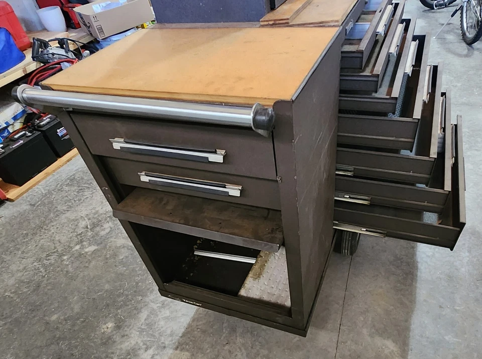 kennedy, machinist, roll away, tool box, - Image 4 of 4