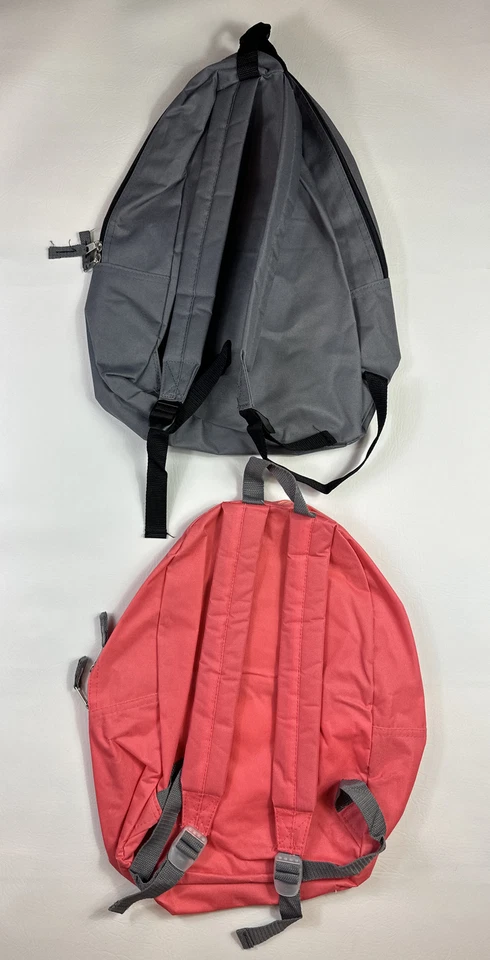 Trailmaker Juego Clásico-2 Mochilas Escuela Senderismo Camping Gris y Rosa NUEVO. Foto 2 de 4