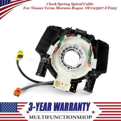 Clock Spring Spiral Cable 25567-ET025 For Nissan Versa Murano