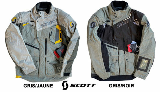Veste moto Scott Dual Raid TP pour rando et grands voyages trail