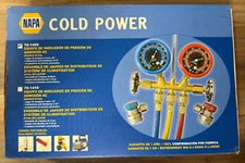 NAPA COLD POWER 78-1409 R134a AC MANIFOLD GAUGE SET 60" Hose