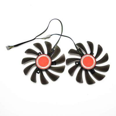 2Pcs/Lot 95MM FDC10U12S9-C CF1010U12S Cooler Fan Replace for XFX AMD Radeon RX 5