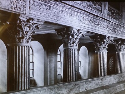 Apse Detail, San Lorenzo Fuori Le Mura, Rome, Italy, Magic Lantern Glass Slide