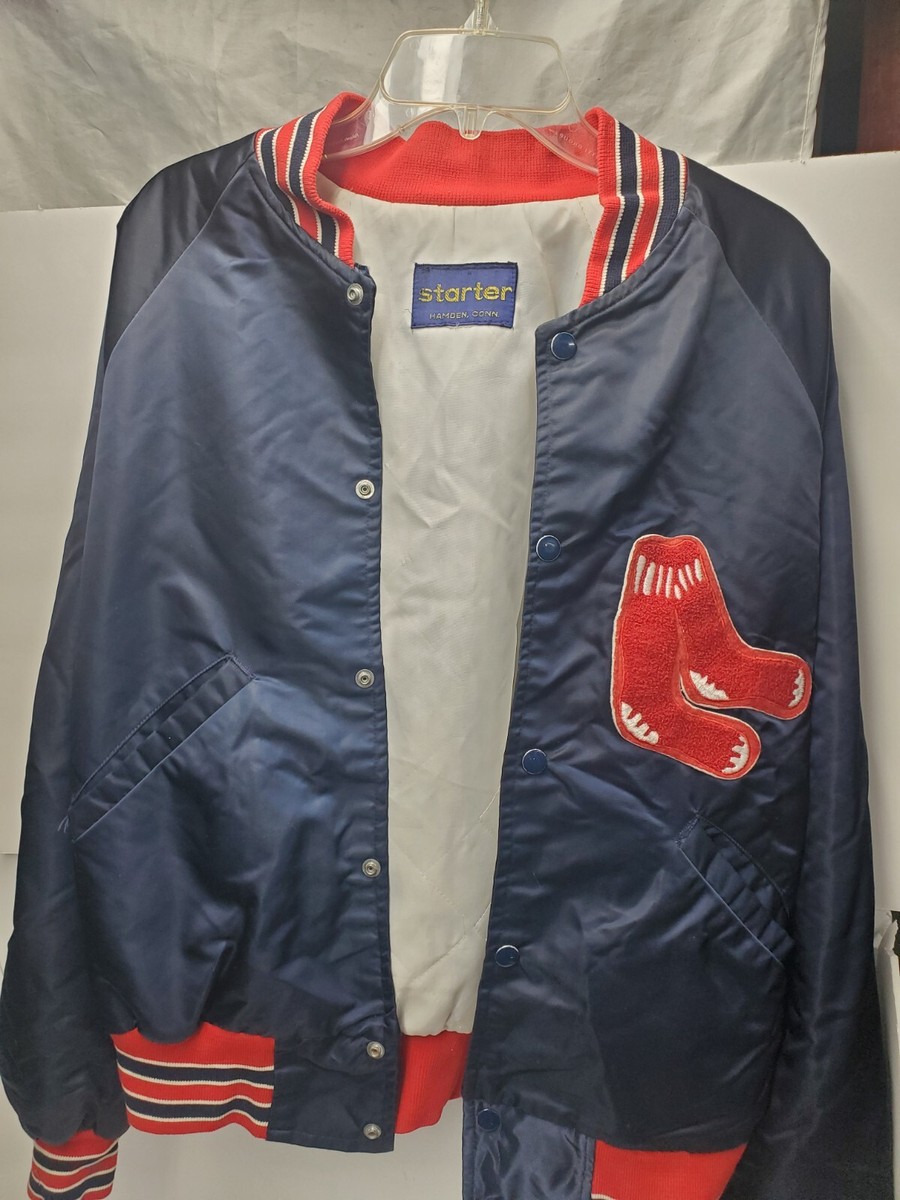 1970s MLB - BOS レッドソックス チームジャケットSize 14 Vintage 1970s Starter Boston Red Sox MLB Satin Jacket Men's XL