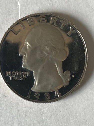 1984 S Washington Proof Quarter DD0 mint mark - Picture 5 of 6