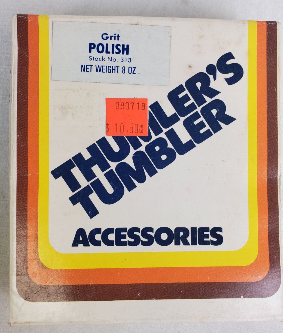 Thumbler's Tumbler Accessories 8 oz Stock No 313 Grit Polish NOS Unopened