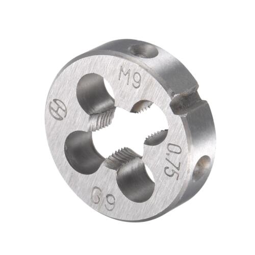 Juego de grifo y troquel métrico M9 x 0,75 mm HSS máquina grifo de hilo con troquel redondo - Imagen 4 de 6