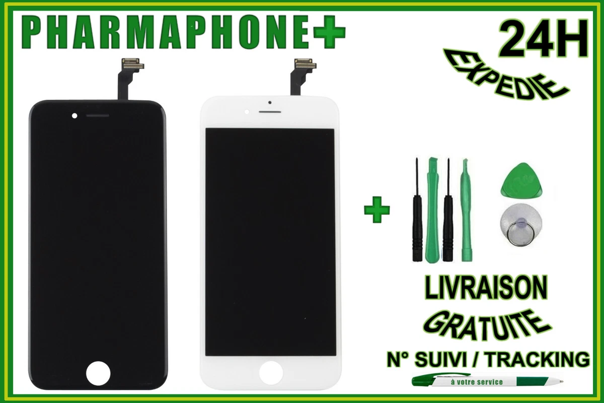 Écran LCD Complet Sur Cadre Pour IPhone 4 – Blanc – Original – Très Bon état