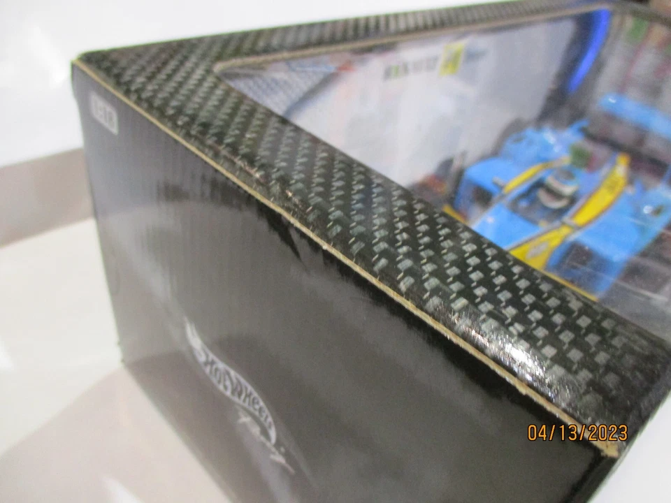 Hot Wheels 1/18 Scale Diecast - B7019 Renault F1 Team R23 Jarno Trulli Model Car - Immagine 4 di 4