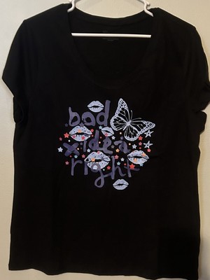 Ladies 2X Black TShirt- Bad Idea, Right?
