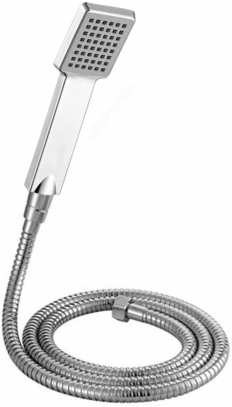 Low Pressure Boosting Shower head & 1.5 meter 12mm Large Bore Shower hose