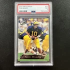 2000 Press Pass - Tom Brady #37 (RC) ROOKIE CARD PSA 7 NM POP 687