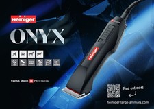 HEINIGER ONYX 2 - SPEED SCHERMASCHINE SNAP ON...