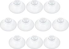 Pawfly 10 Pack Suction Cups 1.8 Inch, Small Rubber 10 