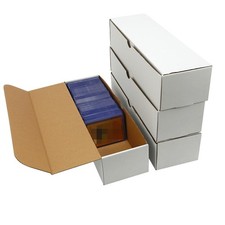 3200-Count Trading Card Box - Fits Toploaders Sports Cards - Heavy-Duty Org...