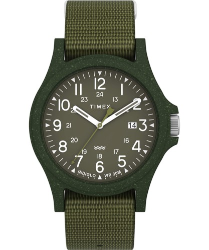 MK1 Green / Recycled Material | Green Dial Wristwatch TW2V96000