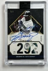 KEN GRIFFEY JR. 2022 TOPPS LUMINARIES HIT KINGS GAME-USED PATCH AUTO BLACK 1/1