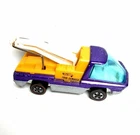 Hot Wheels Redline Heavyweights 1970 Tow Truck Purple w White Interior