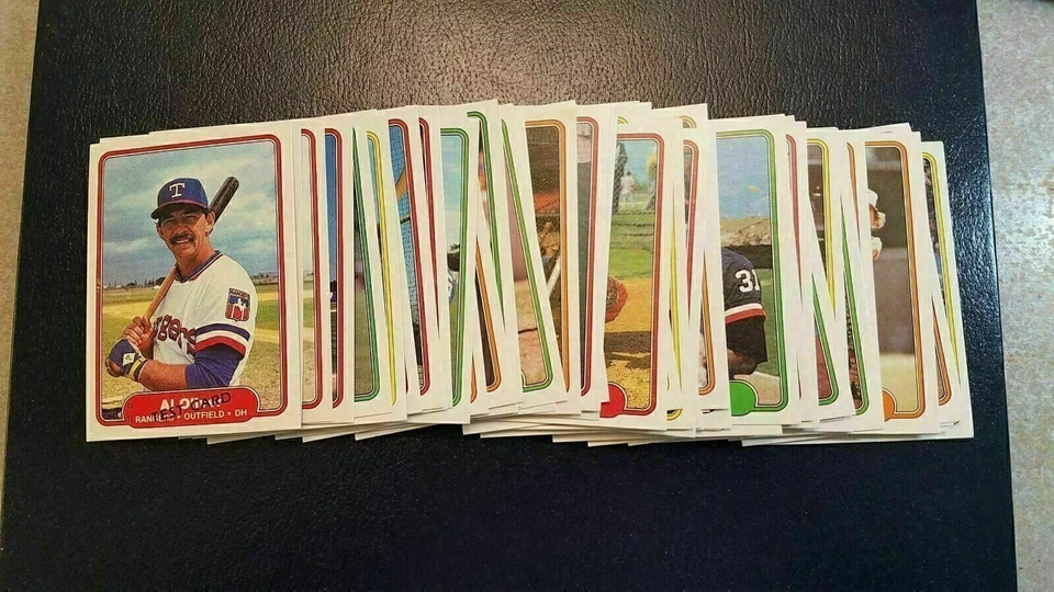 1982 Test Fleer MLB Baseball Blank Backs SET BREAK YOU PICK FILL YOUR SET RARE - Image 4 of 4