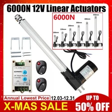 1320lb Linear Actuator 4"-18" Heavy Duty 6000N 12V Motor Controller RV Auto Lift