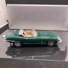 Franklin Mint 1/24 Jaguar EType Cabriolet Vert Anglais Très beau modèle