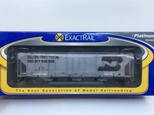 HO Exactrail Burlington Northern Magor 4750 3-Bay Covered Hopper BN #439554