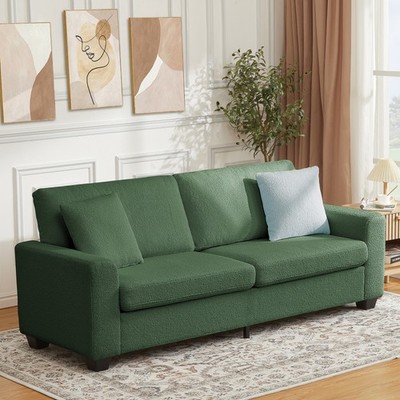Sofa Modern Two-Person Sofa Deep Seat Sofa Oversized Loveseat for Living Room