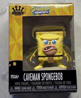 Funko SpongeBob Squarepants CAVEMAN 25th Anniversary Minis Figure NEW READ