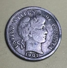 1901-S Barber Dime 90% Silver San Francisco KEY DATE ONLY 593,022 MINTED!!!!