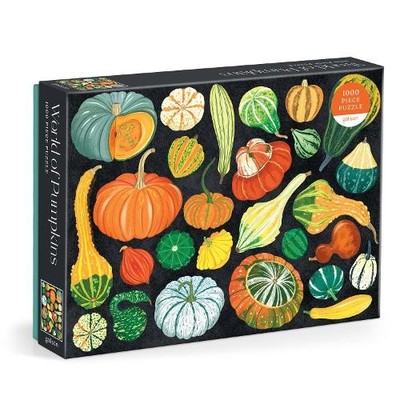 Heirloom Pumpkins 1000 Piece Puzzle in Square Box