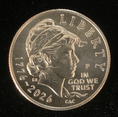 1776-2026 P Dime Semi Quincentennial Emerging Liberty Dime (BU)