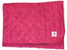 NEW- T-Mobile Pink Outdoor Quilted Blanket "T" Logo