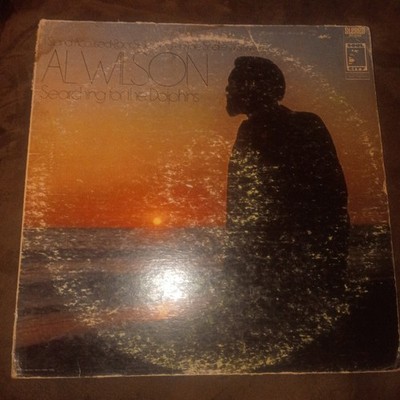 Rare NORTHERN SOUL - Al Wilson - Signed vinyl case of Searching for the dolphins