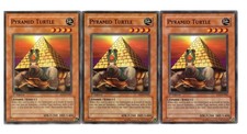 Yugioh- 3X Pyramid Turtle - Common - 1st Edition - SD2-EN005 - Light Play