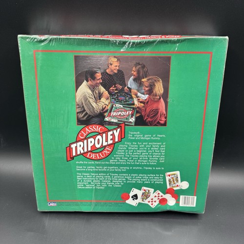 Sealed Cadaco Classic Tripoley Deluxe Michigan Rummy Hearts & Poker ...
