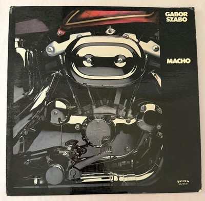 GABOR SZABO   MACHO - BLACK VINYL LP SAL704S1 SALVATION 1975 CREED - VG+ - A30