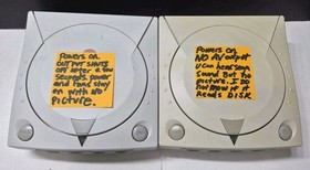 Lot Of 2 Defective Sega Dreamcast For Parts Or Repairs