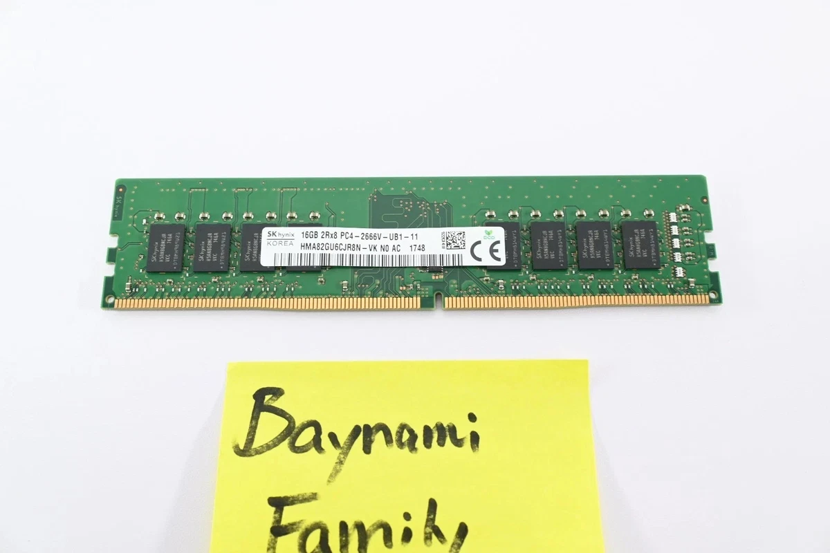 SK hynix Computer PC4-21300 (DDR4-2666) Bus Speed Memory (RAM) for