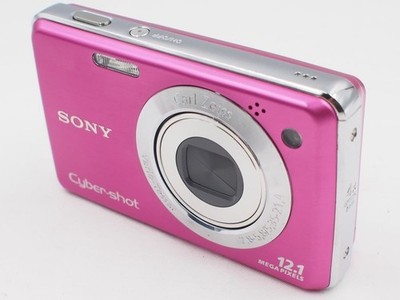 Sony Cyber-shot DSC-W220 12.1MP Digital Camera - Pink for sale