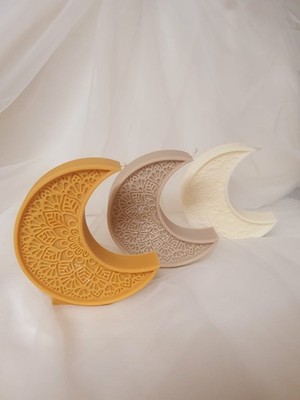 MONDFORM KERZEN, RAMADANKERZEN, STARK DUFTEND, SOJAWACHS, GESCHENKIDEE