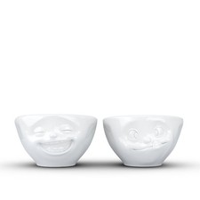 Set Di Tazze E Ciotole 2 Pezzi Sorridente E Delizioso 0,10 L