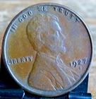 1927-S Lincoln Wheat Penny Cent