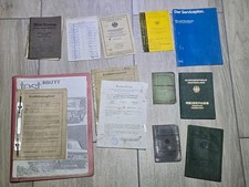 Konvolut Dokumente 50er-70er Jahre | Reisepässe, Kraftfahrzeugbrief NSU TT