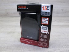 Toshiba Canvio 3.0 Plus Portable External Hard Drive USB 1.5 TB NEW