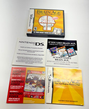 Brian Age Nintendo DS Case And Manual, Only, NO GAME