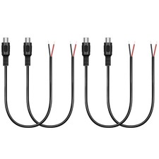 4 Pack RCA Female to Speaker Wire, Plug Adapter Connector Bare...