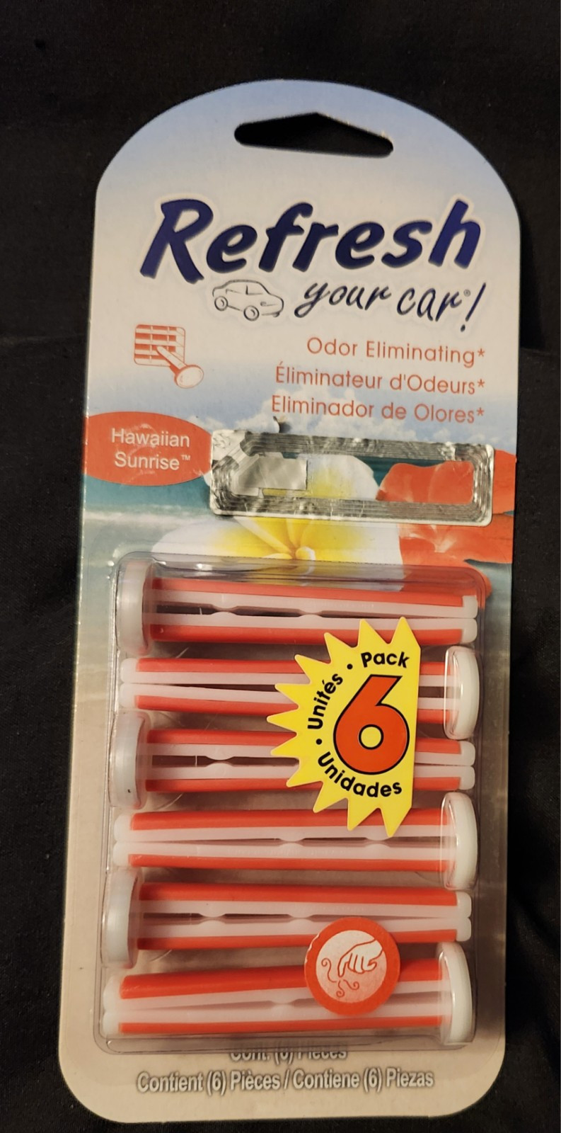 Refresh Packs Car Clip For Odors