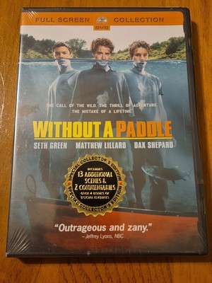 Without A Paddle (DVD, 2005, Full Frame) Seth Green New & Sealed