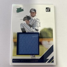 2019 Panini Donruss - Rated Prospect Material Kaito Yuki #RPM-KY (MEM, RC)