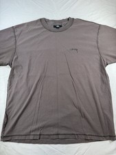 Stussy Lazy Tee Size XL In Faded Black T-Shirt